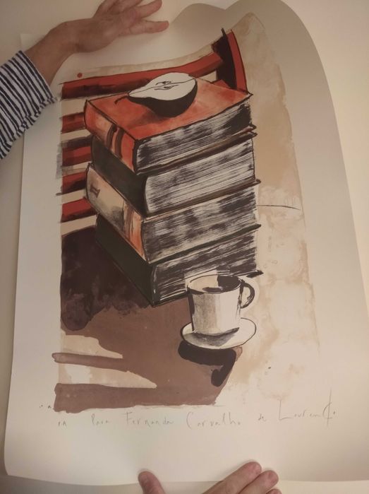 Serigrafias autenticadas autor, duas