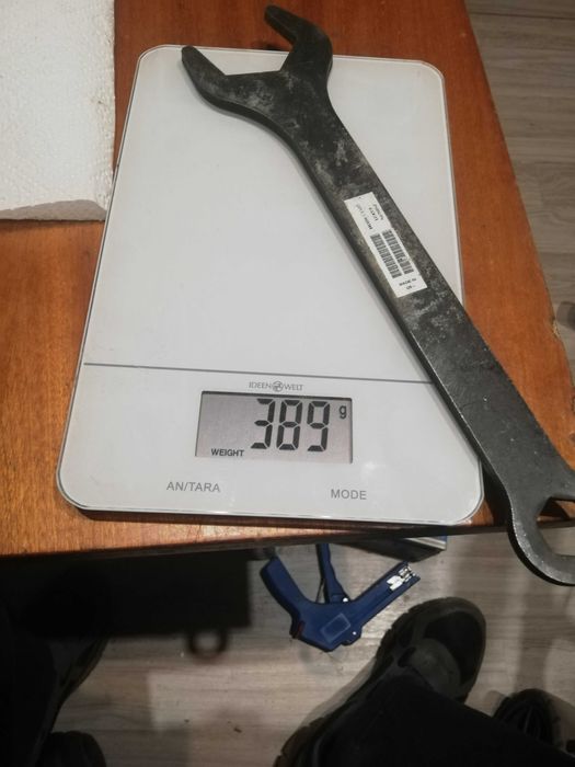 Klucz płaski 42/19 made in USA solidny 30 cm długość