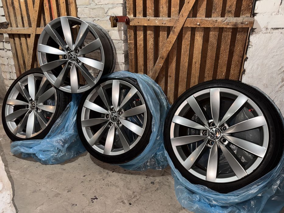 Felgi VW Lugano R19 5x112 + 3 opony