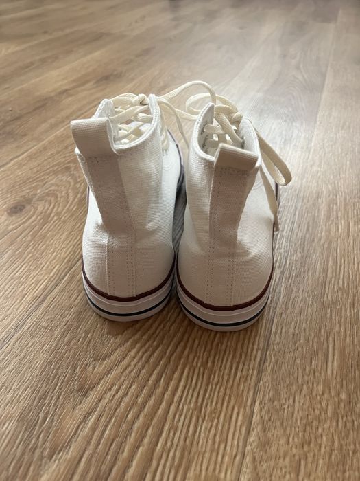 Кеди білі унісекс типу - «CONVERSE» 40/26.5см