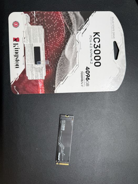 SSD Kingston KC3000 4TB NVMe M.2 (SKC3000D/4096G)