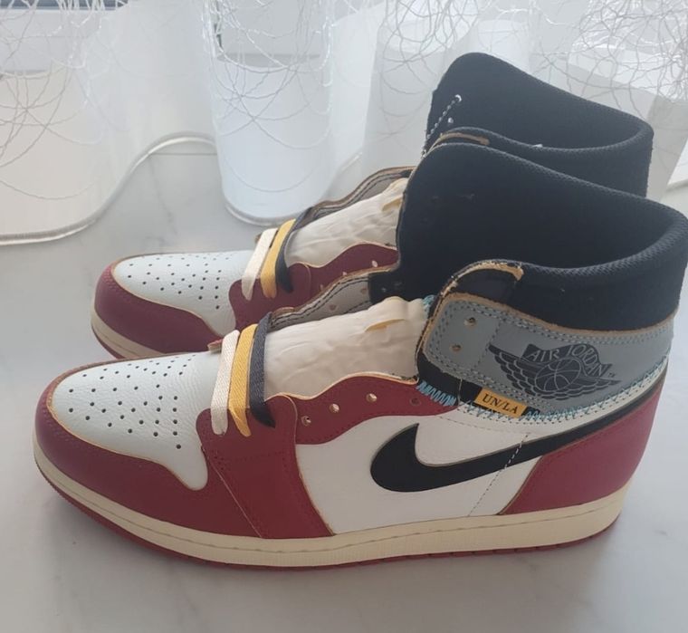 Air Jordan 1 High Union LA Chicago Shadow r. 44.5 NOWE
