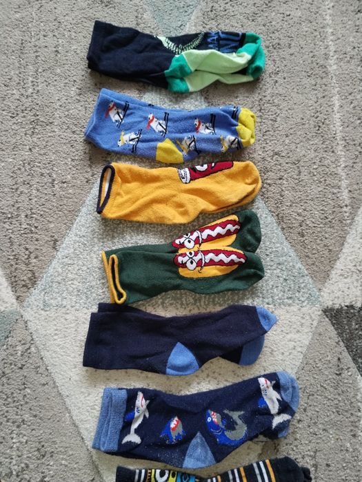 Skarpetki dla chłopca 31-34 rozmiar 10 par zestaw 2