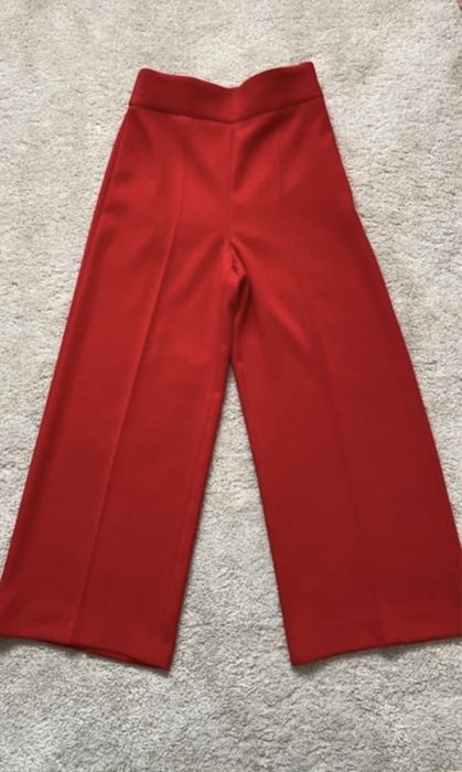 Calças da Zara vermelhas