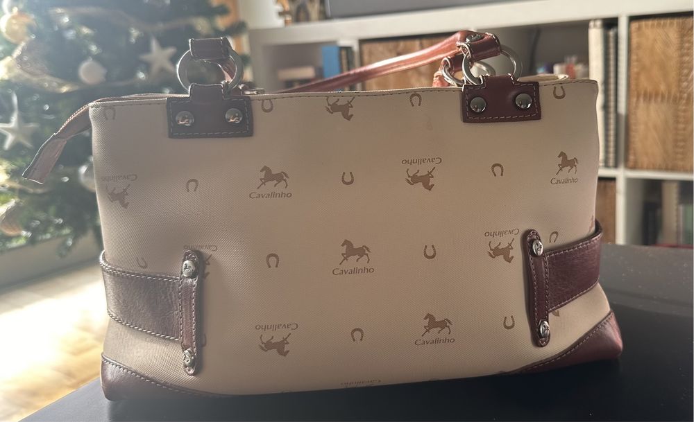 Mala Cavalinho Creme