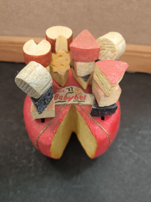 Queijo Babybel - Suporte de Queijo Decorativo.