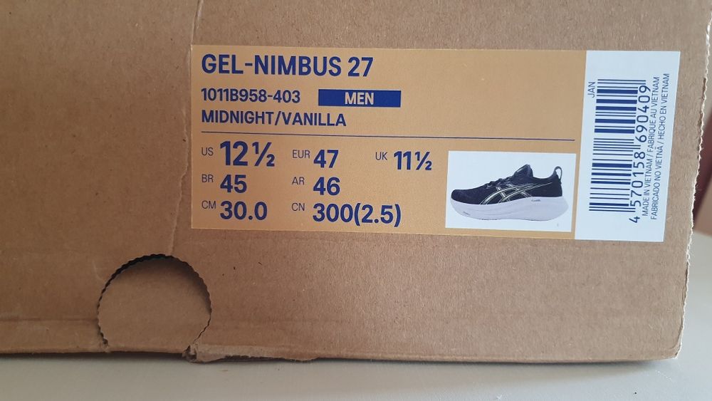 Asics Gel Nimbus 27