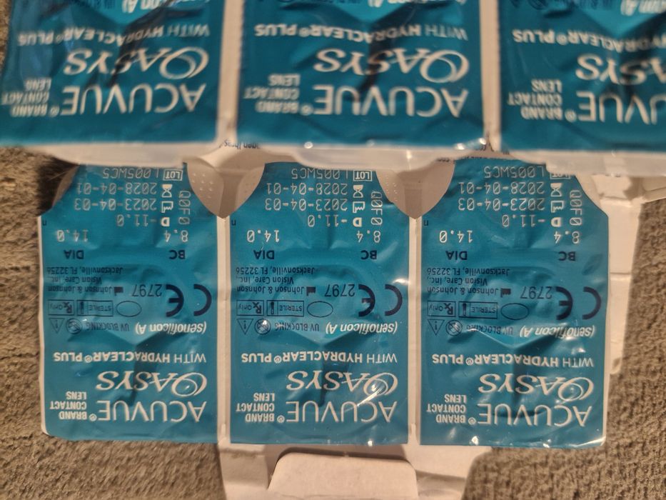 Soczewki acuvue oasys