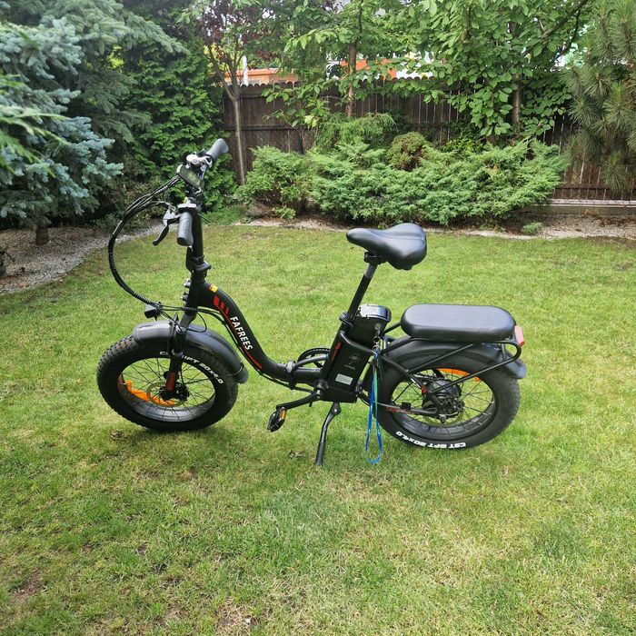 rower FAFREES F20 Max - składany - przebieg 300km