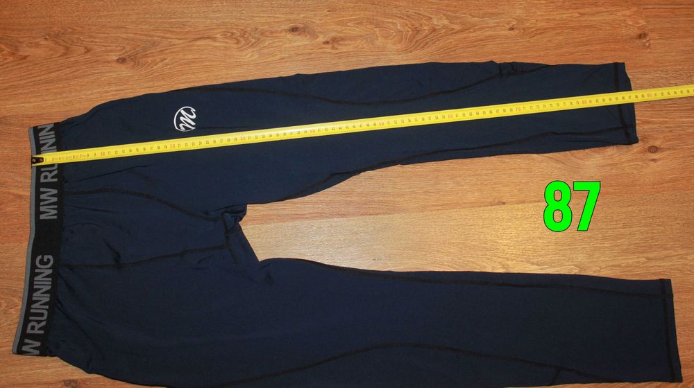 Мужские спортивные леггинсы тайтсы термо mw running m