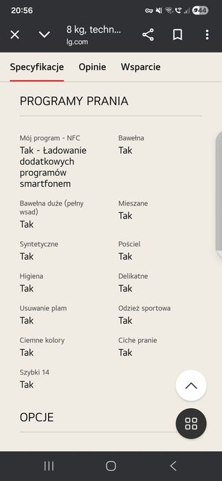 Pralka LG,  do naprawy