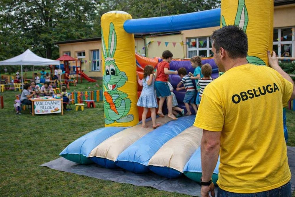 Dmuchańce dla dzieci, zamki, zjeżdżalnie, place zabaw na eventy