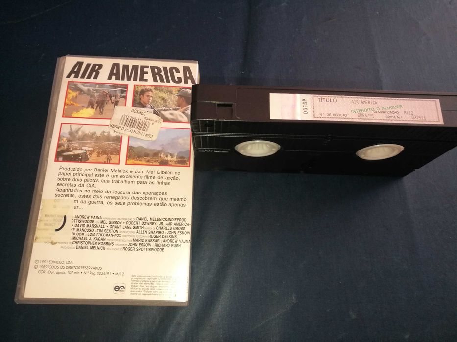 AIR AMERICA VHS (legendagem em Português)