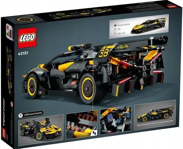 LEGO Technic Bugatti 42151 – 905 elementów