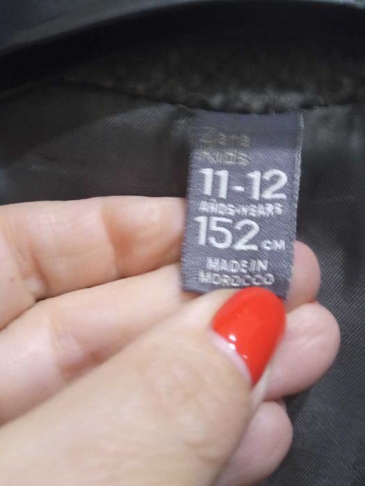 Пальто дитяче ZARA KIDS, для дівчинки 11-12 р.