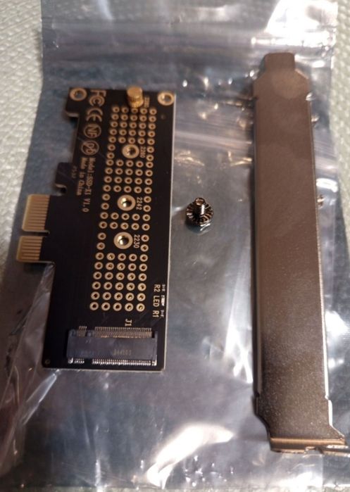 Karta PCI-E na dyski M.2