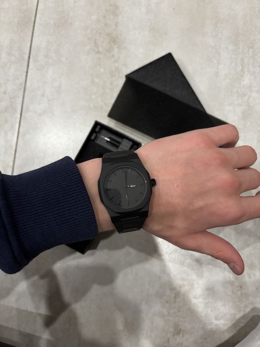 годинник TOMI total black, чоловічий