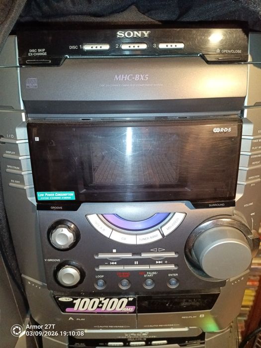 Wieża Sony mhc bx5