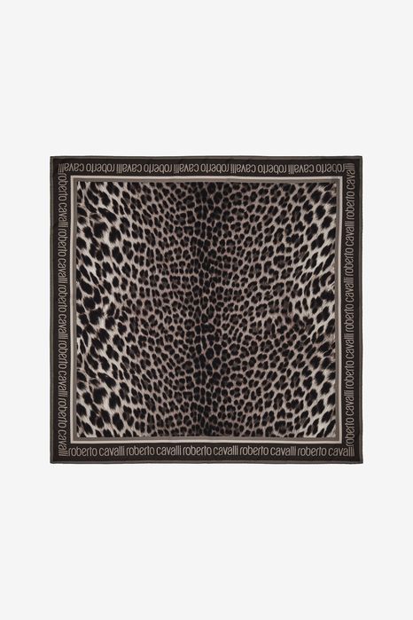 Lenço seda Roberto Cavalli Novo com etiqueta