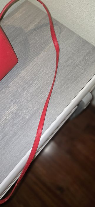 Mala Love Moschino Vermelha - Original c/ Bolsa Frontal Removível