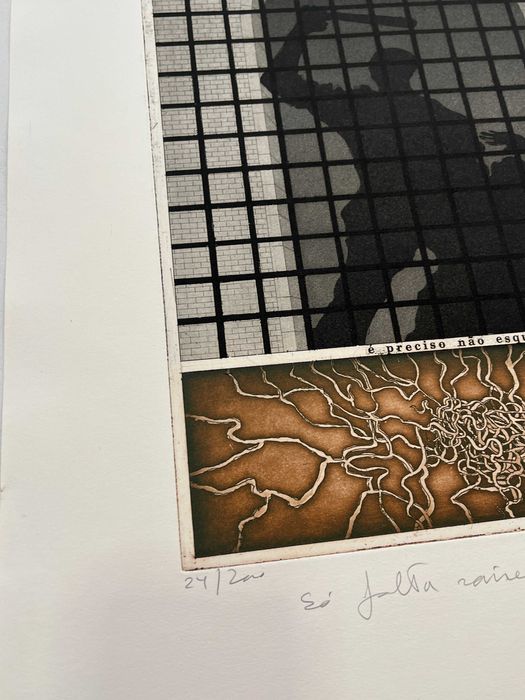 Gravura Bartolomeu Cid dos Santos 1976