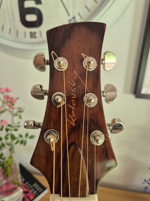 Gitara akustyczna lutnicza - K&K pickup + mic  OKAZJA