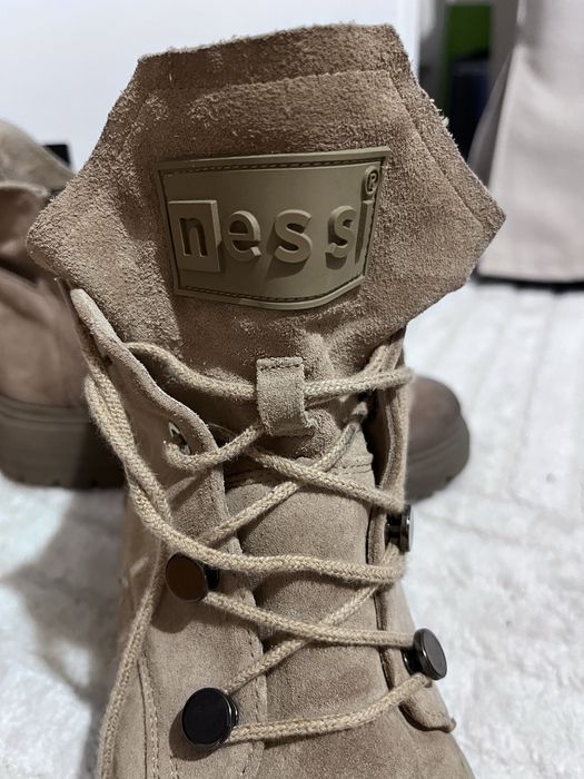 Botki Nessi skóra welur 38