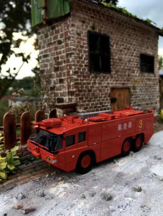 MORITA MAF-125-wozy strażackie,auta PRL,straż pożarna,zabytek,figurka