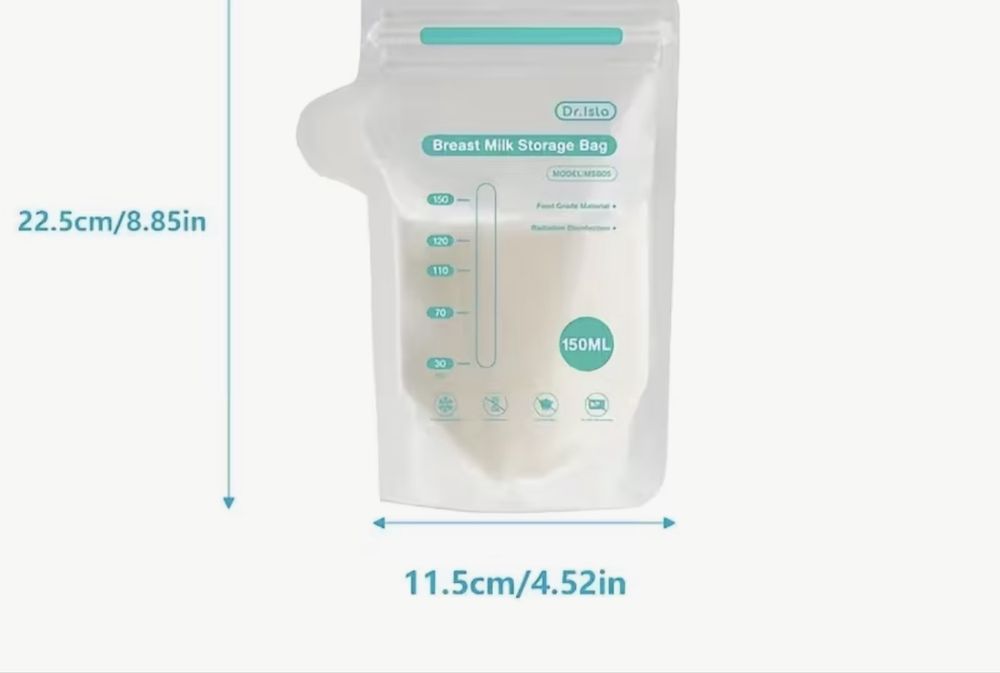 Пакети для збору молока