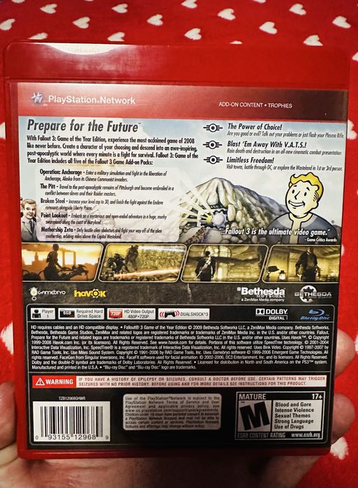 Fallout 3 Game of the year edition