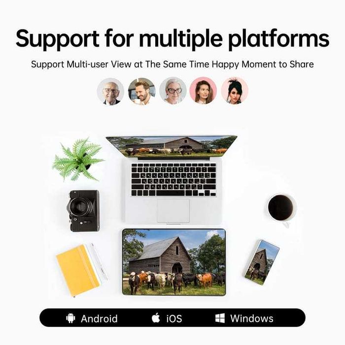 Câmara de Vigilância 6K HD – 3 Lentes | PTZ | Wi-Fi | IA | iCSee |IP66