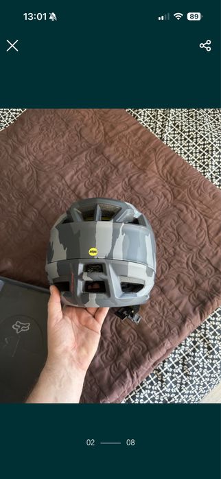 Kask fullface fox proframe L nowy nie uzywany