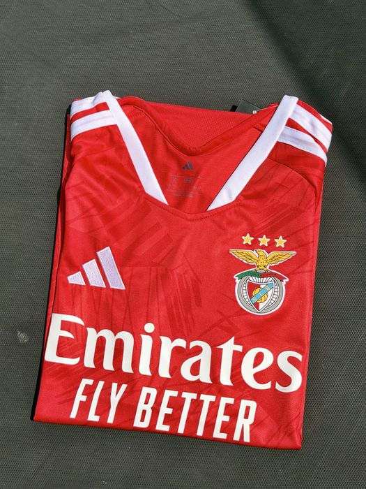 Camisola SL Benfica Adidas Vermelha | Tamanho S | Nova com Etiqueta