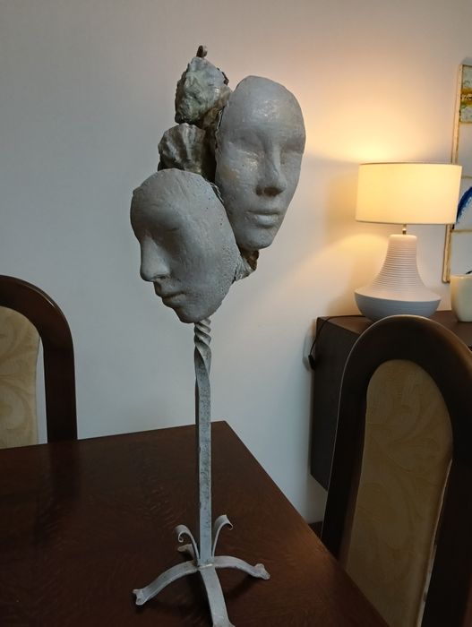 Escultura/estátua original e única de autor 68cm de altura