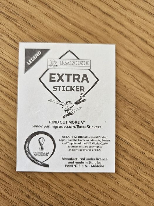 Cromo Legend MBAPPÉ novo.