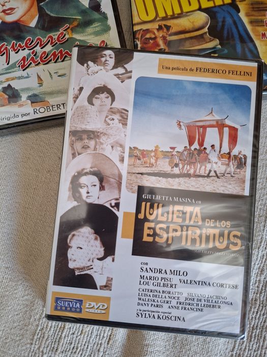 Três dvds Roberto Rosselini e Fellini e De Sica