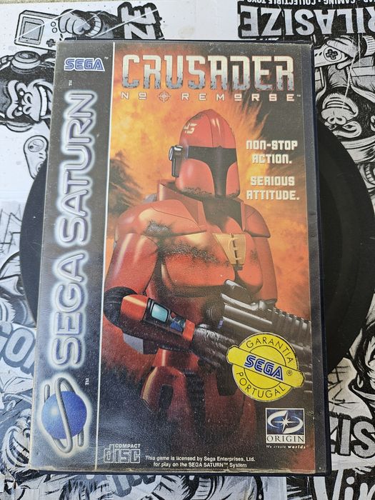 Crusader: No Remorse - Sega Saturn (No Manual, Untested)