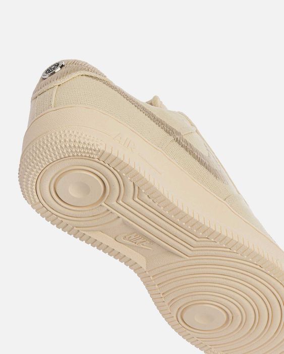 Мужские кроссовки Nike Air Force 1 Low Stussy Fossil. Размеры 40-45