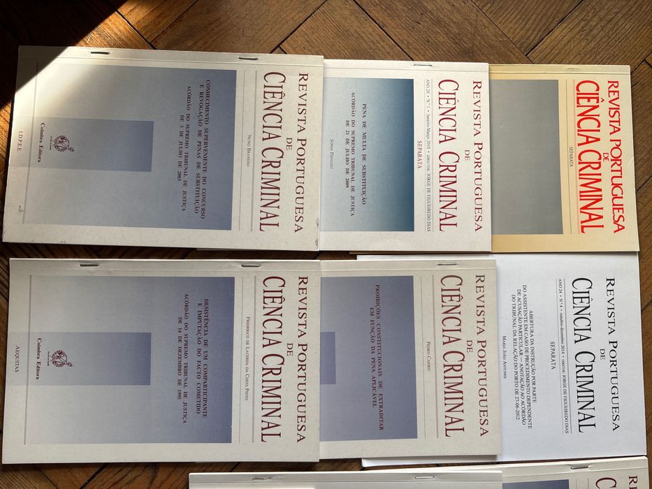 Revista de Ciência Criminal - vários volumes