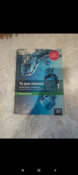 Książka do chemii klasa 1 szkoła średnia