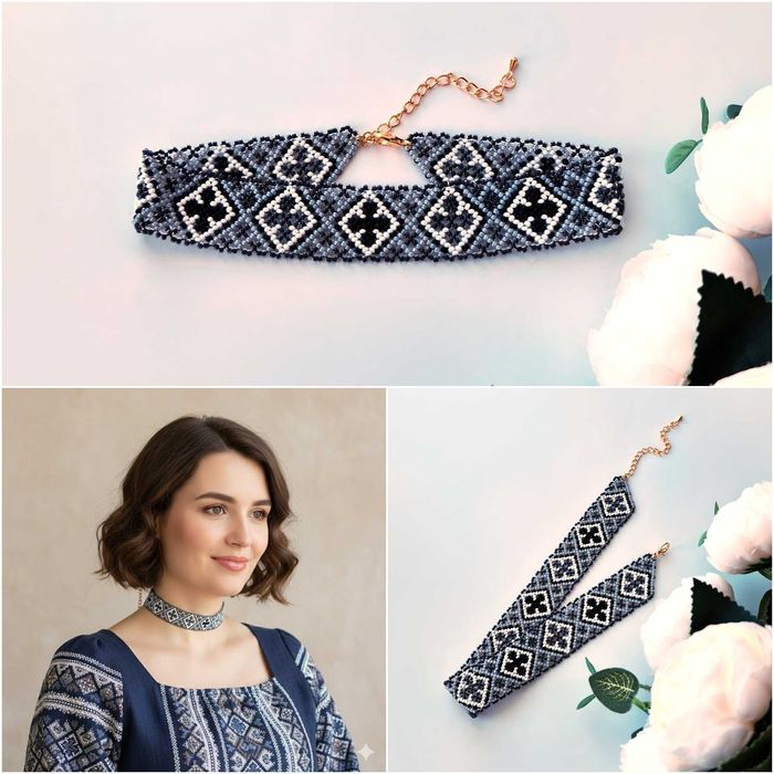 1+1=3 Українські прикраси різні кольори подарунок жінці великий вибір