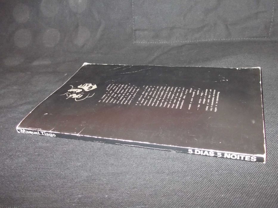 Livro 5 Dias 5 Noites Manuel Tiago Edições Avante 1.ª edição 1975