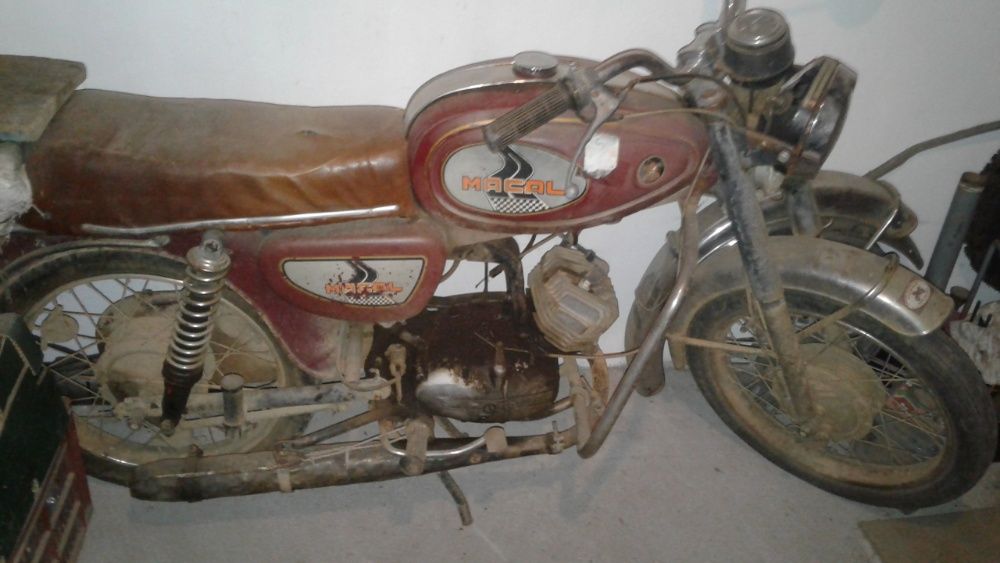 Motorizada Macal M 70, e Macal Vanguard H4