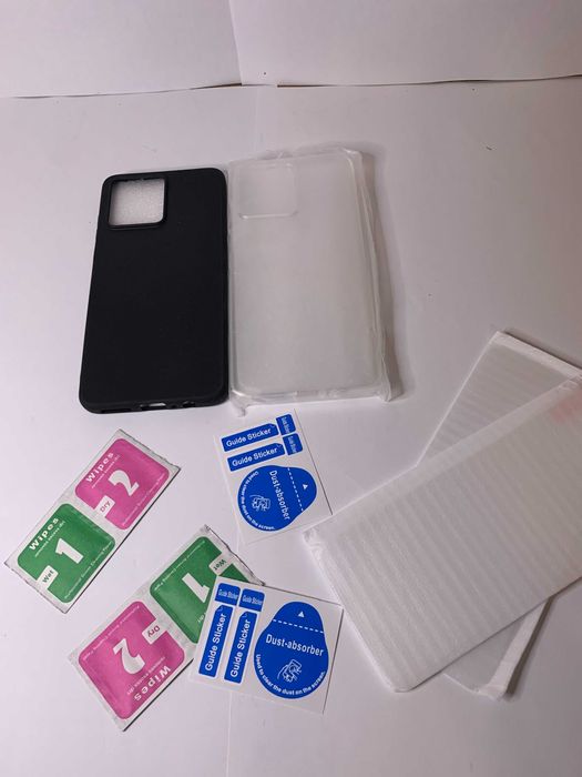 2szt etui + 2 szt szkla hartowanego moto G84 5G