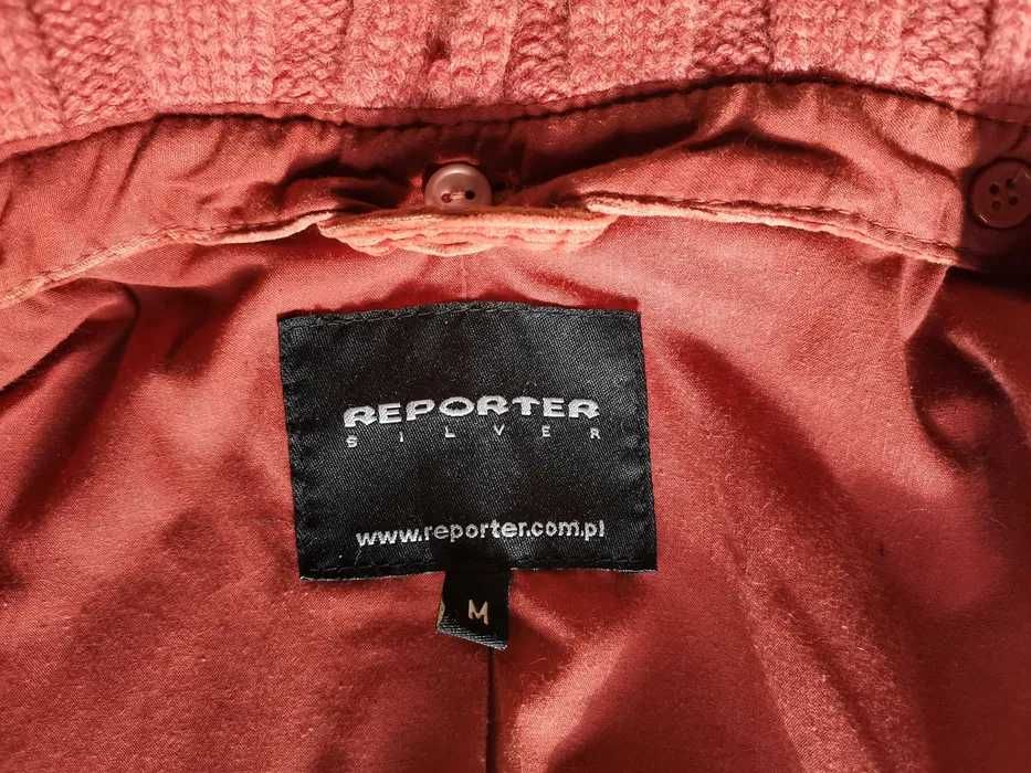 Żakiet pomarańczowy, sztruksowy Reporter