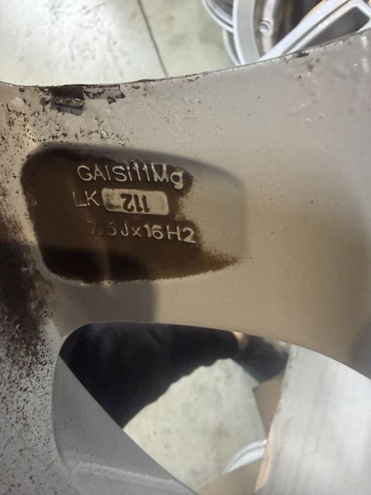 Felgi aluminiowe 5x112x16 7.5j ET45 MERCEDES AUDI VW SKODA SEAT