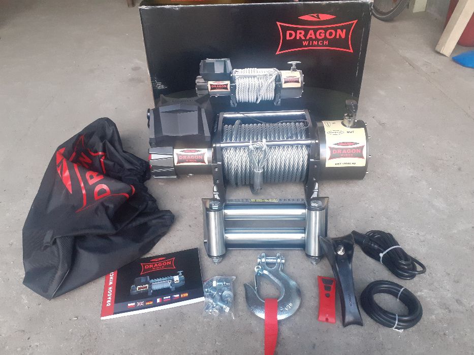 Wyciągarka, wciągarka samochodowa Dragon Winch DWT 18000 HD 24V 8,2 To