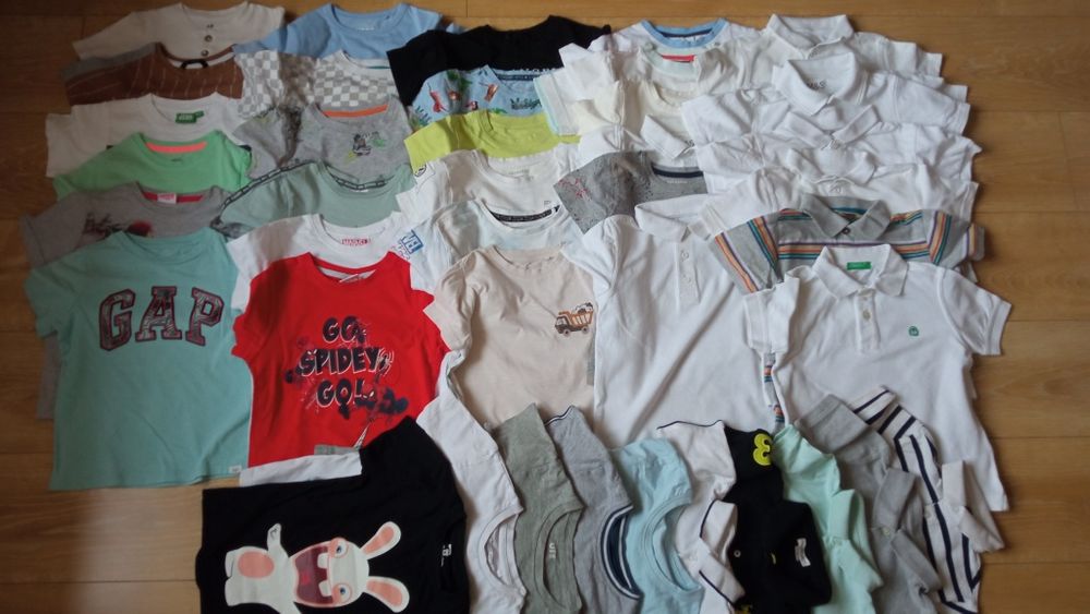 Футболка поло бавовна 4-5 , 104- 110 h&m next M&S Primark...