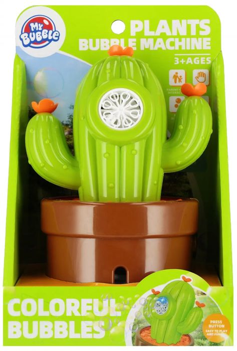BaŃki Mydlane 80 ml Maszyna Kaktusik My Bubble 577582. Mc Bańki Mydlane. Nowy Produkt