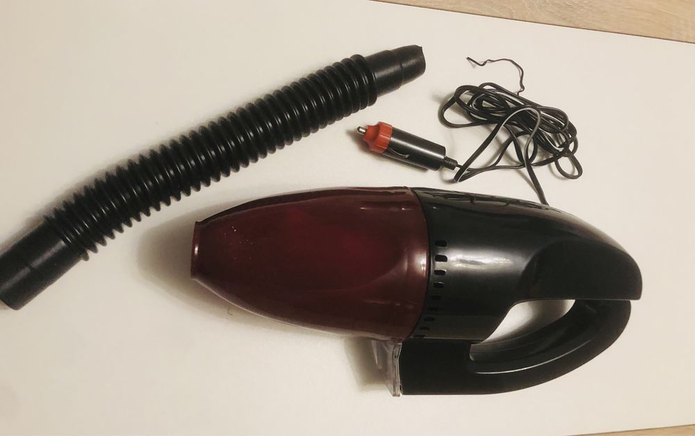 Aspirador 12v de tomada de isqueiro
